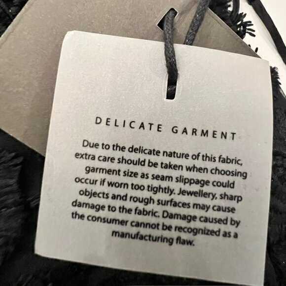 NEW COOPER ST Chenille Fabric Midi COCKTAIL DRESS $200‎ Size 8 NORDSTROM Black - Picture 15 of 16